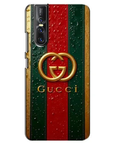 Чехол для Vivo V15 Pro с картинкой «Gucci — фирменная полоса и золото» Чехол для Vivo V15 Pro с картинкой «Gucci — фирменная полоса и золото»