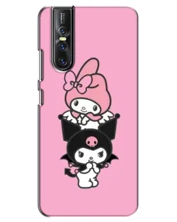 Чохол для Vivo V15 Pro з картинкою «My Melody та Kuromi» Чохол для Vivo V15 Pro з картинкою «My Melody та Kuromi»