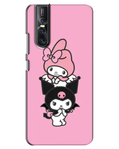 Чехол для Vivo V15 Pro с картинкой «My Melody и Kuromi»