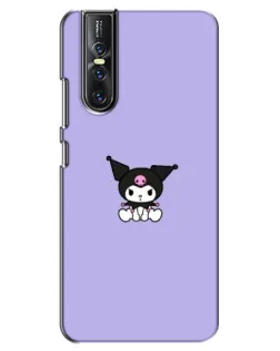 Чохол для Vivo V15 Pro з картинкою «Kuromi — фіолетовий мінімалізм» Чохол для Vivo V15 Pro з картинкою «Kuromi — фіолетовий мінімалізм»