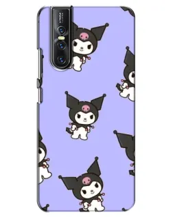 Чохол для Vivo V15 Pro з картинкою «Паттерн з Kuromi» Чохол для Vivo V15 Pro з картинкою «Паттерн з Kuromi»