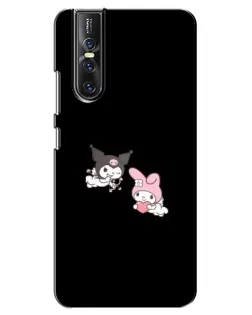 Чохол для Vivo V15 Pro з картинкою «My Melody та Kuromi» Чохол для Vivo V15 Pro з картинкою «My Melody та Kuromi»
