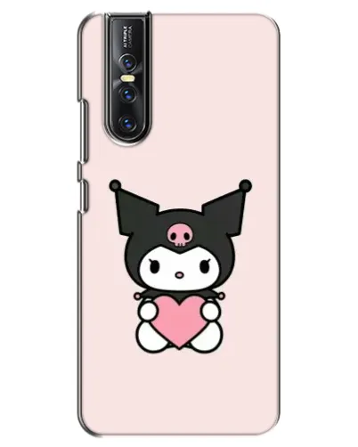 Чехол для Vivo V15 Pro с картинкой «Kuromi и сердце»