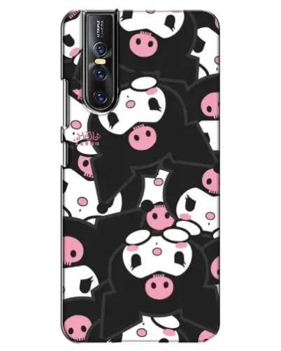 Чехол для Vivo V15 Pro с картинкой «Паттерн голов Куроми»