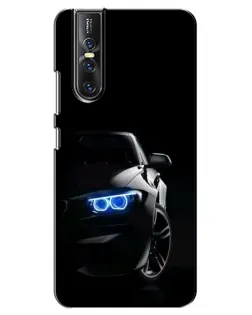 Чехол для Vivo V15 Pro с картинкой «BMW — ночной взгляд»