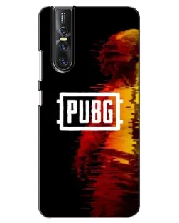 Чехол для Vivo V15 Pro с картинкой «Яркий логотип PUBG»