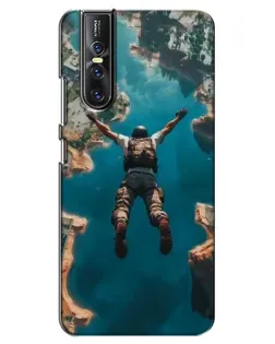Чехол для Vivo V15 Pro с картинкой «PUBG — свободное падение» Чехол для Vivo V15 Pro с картинкой «PUBG — свободное падение»