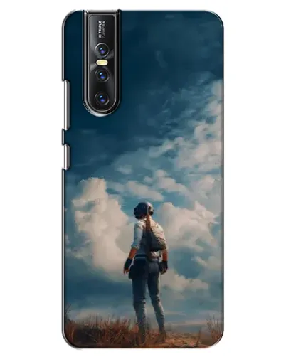 Чехол для Vivo V15 Pro с картинкой «Герой PUBG на скале» Чехол для Vivo V15 Pro с картинкой «Герой PUBG на скале»