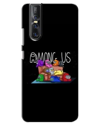 Чехол для Vivo V15 Pro с картинкой «Логотип Among Us» Чехол для Vivo V15 Pro с картинкой «Логотип Among Us»