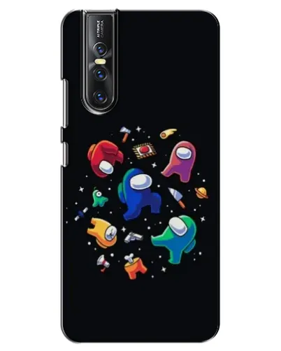 Чехол для Vivo V15 Pro с картинкой «Among Us космос» Чехол для Vivo V15 Pro с картинкой «Among Us космос»