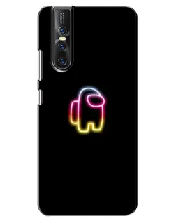 Чехол для Vivo V15 Pro с картинкой «Among Us градиент»