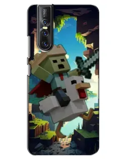Чехол для Vivo V15 Pro с картинкой «Стив и гусь»
