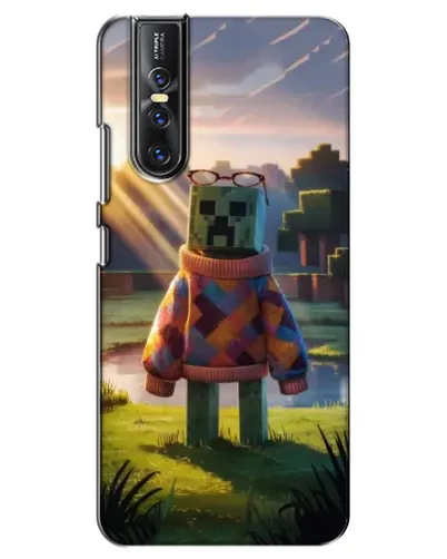 Чехол для Vivo V15 Pro с картинкой «Крипер в свитере»