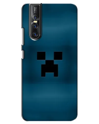 Чехол для Vivo V15 Pro с картинкой «Крипер текстура»