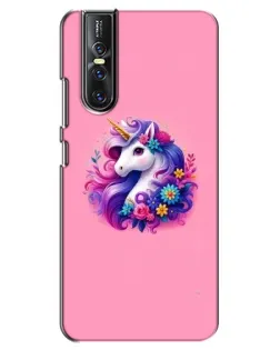 Чехол для Vivo V15 Pro с картинкой «Сказочный единорог»