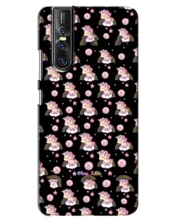 Чехол для Vivo V15 Pro с картинкой «Magic Unicorn паттерн»