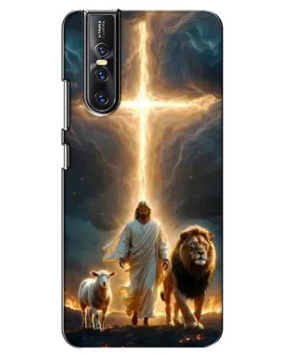 Чехол для Vivo V15 Pro с картинкой «Лев Иуды и Свет» Чехол для Vivo V15 Pro с картинкой «Лев Иуды и Свет»