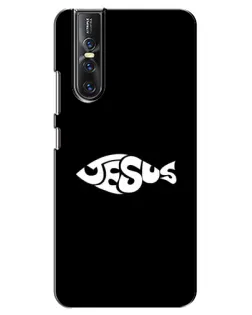 Чехол для Vivo V15 Pro с картинкой «Рыба Jesus» Чехол для Vivo V15 Pro с картинкой «Рыба Jesus»