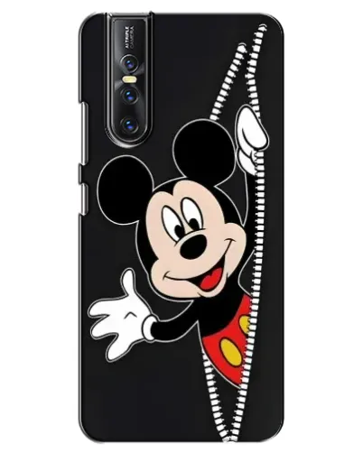 Чехол для Vivo V15 Pro с картинкой «Микки раздвигает стены»