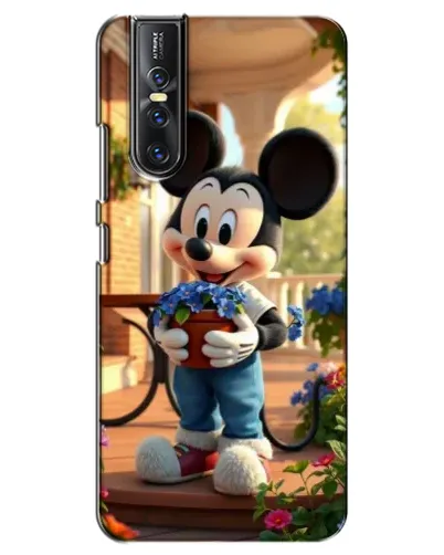 Чехол для Vivo V15 Pro с картинкой «Микки садовод»