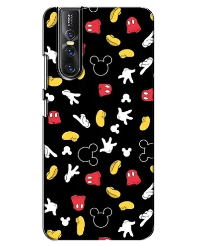 Чехол для Vivo V15 Pro с картинкой «Графический принт лапок»