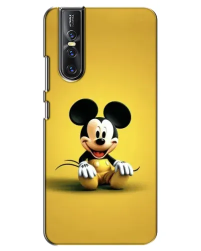 Чехол для Vivo V15 Pro с картинкой «Микки на желтом»