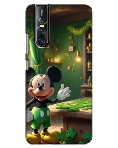 Чехол для Vivo V15 Pro с картинкой «Микки в мастерской»