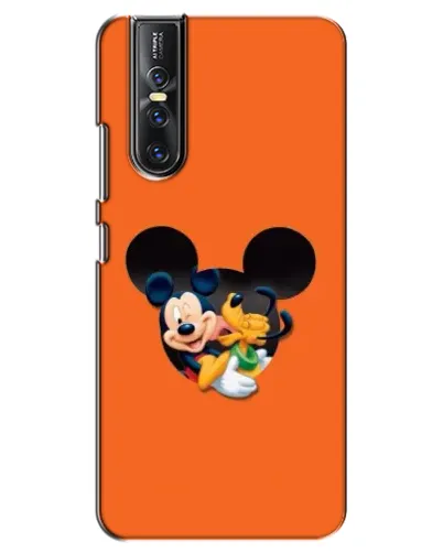 Чехол для Vivo V15 Pro с картинкой «Сердце Микки Минни»
