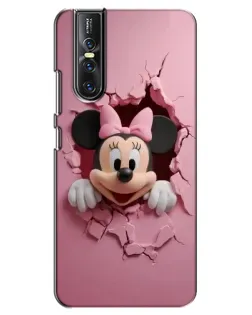 Чехол для Vivo V15 Pro с картинкой «Минни сквозь стену»