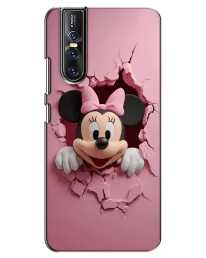 Чехол для Vivo V15 Pro с картинкой «Минни сквозь стену»
