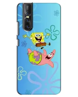 Чехол для Vivo V15 Pro с картинкой «Спанч Боб и Патрик» Чехол для Vivo V15 Pro с картинкой «Спанч Боб и Патрик»