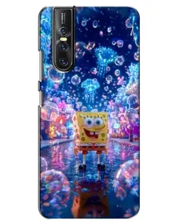 Чехол для Vivo V15 Pro с картинкой «Неоновый океан» Чехол для Vivo V15 Pro с картинкой «Неоновый океан»