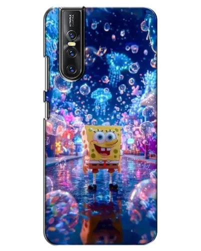 Чехол для Vivo V15 Pro с картинкой «Неоновый океан»