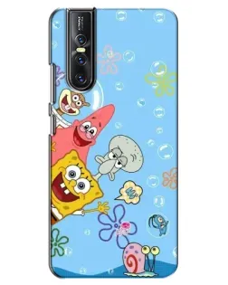 Чехол для Vivo V15 Pro с картинкой «Веселые пузырьки» Чехол для Vivo V15 Pro с картинкой «Веселые пузырьки»