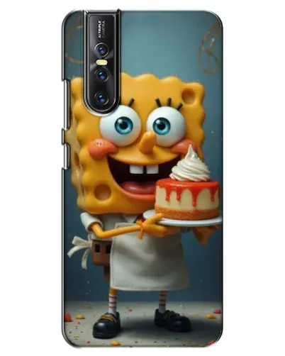 Чехол для Vivo V15 Pro с картинкой «Повар Спанч Боб»