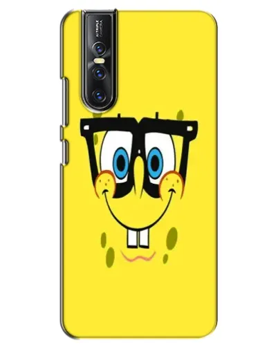 Чехол для Vivo V15 Pro с картинкой «Минималистичный Спанч Боб» Чехол для Vivo V15 Pro с картинкой «Минималистичный Спанч Боб»
