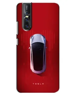 Чехол для Vivo V15 Pro с картинкой «Tesla Top View» Чехол для Vivo V15 Pro с картинкой «Tesla Top View»