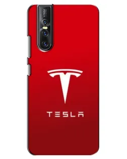 Чехол для Vivo V15 Pro с картинкой «Tesla Red Classic» Чехол для Vivo V15 Pro с картинкой «Tesla Red Classic»