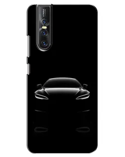 Чехол для Vivo V15 Pro с картинкой «Силуэт Tesla Night» Чехол для Vivo V15 Pro с картинкой «Силуэт Tesla Night»