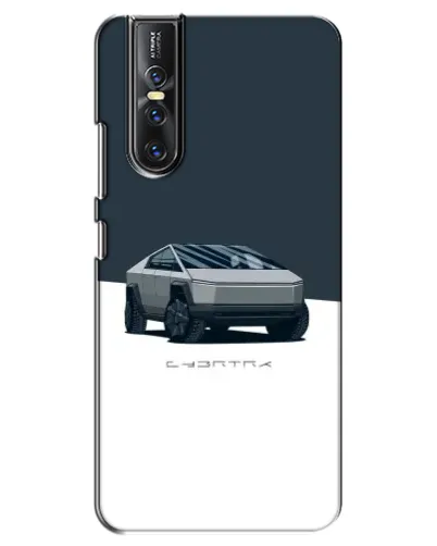 Чехол для Vivo V15 Pro с картинкой «Серебристый Cybertruck Tesla» Чехол для Vivo V15 Pro с картинкой «Серебристый Cybertruck Tesla»