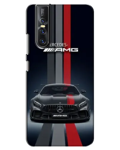 Чехол для Vivo V15 Pro с картинкой «Mercedes — белый карбон» Чехол для Vivo V15 Pro с картинкой «Mercedes — белый карбон»