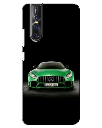 Чехол для Vivo V15 Pro с картинкой «Mercedes — неоновый лого» Чехол для Vivo V15 Pro с картинкой «Mercedes — неоновый лого»