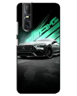 Чехол для Vivo V15 Pro с картинкой «Темный Mercedes AMG»