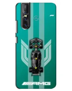 Чехол для Vivo V15 Pro с картинкой «Mercedes AMG Petronas»