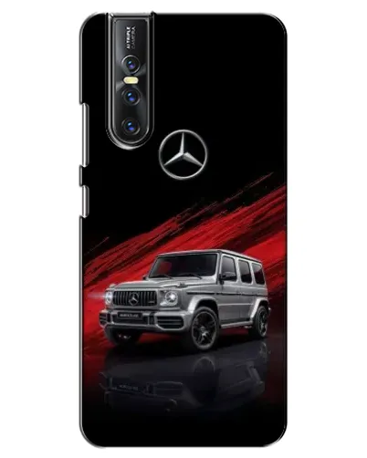 Чехол для Vivo V15 Pro с картинкой «Mercedes G-Class красный» Чехол для Vivo V15 Pro с картинкой «Mercedes G-Class красный»