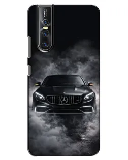 Чехол для Vivo V15 Pro с картинкой «Mercedes в дыму»
