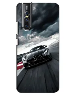 Чехол для Vivo V15 Pro с картинкой «Гоночный Mercedes AMG»