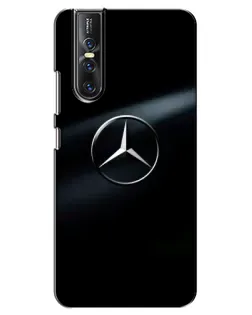 Чехол для Vivo V15 Pro с картинкой «Mercedes на металле» Чехол для Vivo V15 Pro с картинкой «Mercedes на металле»