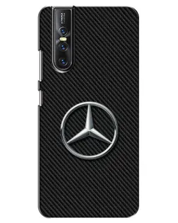 Чехол для Vivo V15 Pro с картинкой «Карбоновый Mercedes стиль» Чехол для Vivo V15 Pro с картинкой «Карбоновый Mercedes стиль»