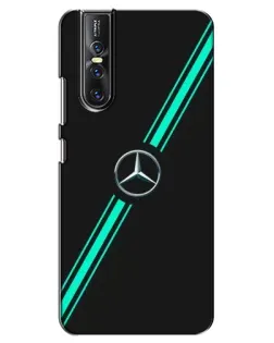 Чехол для Vivo V15 Pro с картинкой «Спортивные линии Mercedes» Чехол для Vivo V15 Pro с картинкой «Спортивные линии Mercedes»